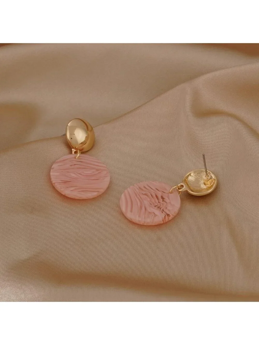 Vintage Floral Statement Jewelry Set - Spring Leaf Necklace & Earring, Crystal